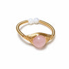 Buddha Tibet Multi Stone Wire Wrap Ring - Choose Your Energy Buddha Tibet