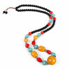 Buddha Tibet Tibetan Dzi-Style Necklace - Protection & Style Buddha Tibet