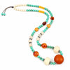 Buddha Tibet Tibetan Dzi-Style Necklace - Protection & Style Buddha Tibet