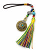 Buddha Tibet Tibetan Zodiac Tassel Keychain - Carry Protection Buddha Tibet