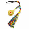 Buddha Tibet Tibetan Zodiac Tassel Keychain - Carry Protection Buddha Tibet