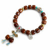 Buddha Tibet Bone & Antler Bracelet - Tibetan Symbol Collection Buddha Tibet