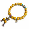 Buddha Tibet Bone & Antler Bracelet - Tibetan Symbol Collection Buddha Tibet