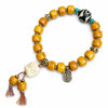 Buddha Tibet Bone & Antler Bracelet - Tibetan Symbol Collection Buddha Tibet