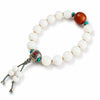 Buddha Tibet Bone & Antler Bracelet - Tibetan Symbol Collection Buddha Tibet