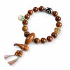 Buddha Tibet Bone & Antler Bracelet - Tibetan Symbol Collection Buddha Tibet