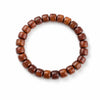 Buddha Tibet Yak Bone Talisman Bracelet - Dzi, Tiger Eye & Dragon Buddha Tibet