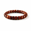 Buddha Tibet Yak Bone Talisman Bracelet - Dzi, Tiger Eye & Dragon Buddha Tibet