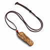 Buddha Tibet Agarwood Faceless Buddha Pendant - Lotus & Sutras Buddha Tibet