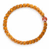 Buddha Tibet Walnut Core-Wall Bracelet - Amber, Magnesite & Agate Buddha Tibet