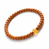Buddha Tibet Olive Pit Bracelet - Nature-Inspired Accent Series Buddha Tibet