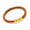 Buddha Tibet Olive Pit Bracelet - Nature-Inspired Accent Series Buddha Tibet