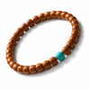 Buddha Tibet Olive Pit Bracelet - Nature-Inspired Accent Series Buddha Tibet