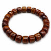 Buddha Tibet Yak Bone Bracelet - Plain Barrel Bead Series Buddha Tibet