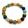 Buddha Tibet Multicolor Yak Bone Bracelet - Treasure Bead Series Buddha Tibet