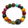 Buddha Tibet Multicolor Yak Bone Bracelet - Treasure Bead Series Buddha Tibet