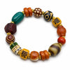 Buddha Tibet Multicolor Yak Bone Bracelet - Treasure Bead Series Buddha Tibet