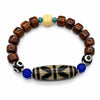 Buddha Tibet Yak Bone Dzi Bracelet - Auspicious Symbol Series Buddha Tibet