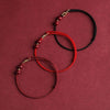 Red Rope Cinnabar Bead Bracelet — Knotted Lucky Charm for Prosperity & Protection - Joy RedBuddha Tibet