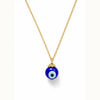 Blue Evil Eye Necklace — Ancient Protection Symbol for Deflecting Envy & Negative Energy Buddha Tibet