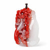 Chicken Blood Stone Pendant Necklace — Bold Color, Deep Tradition Buddha Tibet