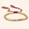 Copper Bead Bracelet - Tibetan Knot for Healing Buddha Tibet