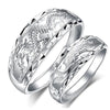 Dragon and Phoenix Ring — Couple's Symbol of Harmony and Balance Buddha Tibet