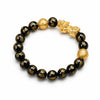 Feng Shui Bracelet - PiXiu Obsidian Bracelet Attract Wealth Buddha Tibet
