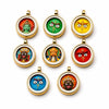Ghau Box Pendant with Hand-Painted Tsakli Deity — Miniature Tibetan Locket Necklace Buddha Tibet