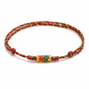 Koi Fish Lucky Bracelet — Woven Red String Dragon Boat Festival Charm Buddha Tibet