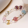 Zodiac Multi-Stone Crystal Bracelet — Natural Gemstone Bead Bracelet by Birth Sign