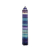 Rainbow Fluorite Crystal Tower — Seven-Chakra Stone for Clarity & Inner Focus - Buddha Tibet xd00108