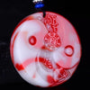 Chicken Blood Stone Pendant Necklace — Bold Color, Deep Tradition Buddha Tibet
