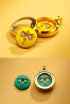 Ghau Box Pendant with Hand-Painted Tsakli Deity — Miniature Tibetan Locket Necklace Buddha Tibet