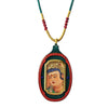 Tibetan Hand-Painted Thangka Pendant in Leather Ghau Box — 20 Sacred Figure Designs Buddha Tibet