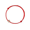 Peace Clasp Red Rope Bracelet — Pi Xiu Disc Charm for Protection & Calm - Joyful RedBuddha Tibet
