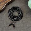 Multi-Wood 108-Bead Mala Bracelet — Natural Wood Prayer Beads for Daily Wear & Meditation Buddha Tibet