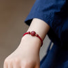 Chinese Zodiac Red String Bracelet — Cinnabar Charm Bracelet for Your Birth Sign - RatBuddha Tibet