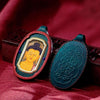 Tibetan Hand-Painted Thangka Pendant in Leather Ghau Box — 20 Sacred Figure Designs Buddha Tibet