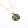 Om Lotus Mandala Necklace — Balance and Wisdom Design