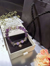 Natural Amethyst 8mm Bead Bracelet — Genuine Stone, Simple & Wearable Buddha Tibet
