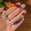 Seven Chakra Stone Bracelet — Seven Stones, One Strand