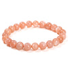 Tibetan Sunstone Bracelet — 7A Natural Stone for Energy, Confidence & Joy