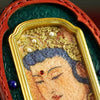 Tibetan Hand-Painted Thangka Pendant in Leather Ghau Box — 20 Sacred Figure Designs Buddha Tibet