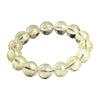 Lemon Citrine Asai Bracelet — Natural Yellow Crystal Bead Strand, Full Size Range