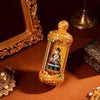 Tibetan Thangka Guardian Deity Pendant — Hand-Painted Tsa-Tsa Amulet for Your Birth Year Buddha Tibet