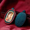 Tibetan Hand-Painted Thangka Pendant in Leather Ghau Box — 20 Sacred Figure Designs Buddha Tibet