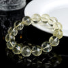 Lemon Citrine Asai Bracelet — Natural Yellow Crystal Bead Strand, Full Size Range