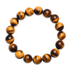 Lightning Yellow Tiger Eye Bracelet — Natural Chatoyant Beads, Player-Favorite Cut