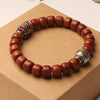 Buddha Tibet Yak Bone Mantra Bracelet - Peace & Protection